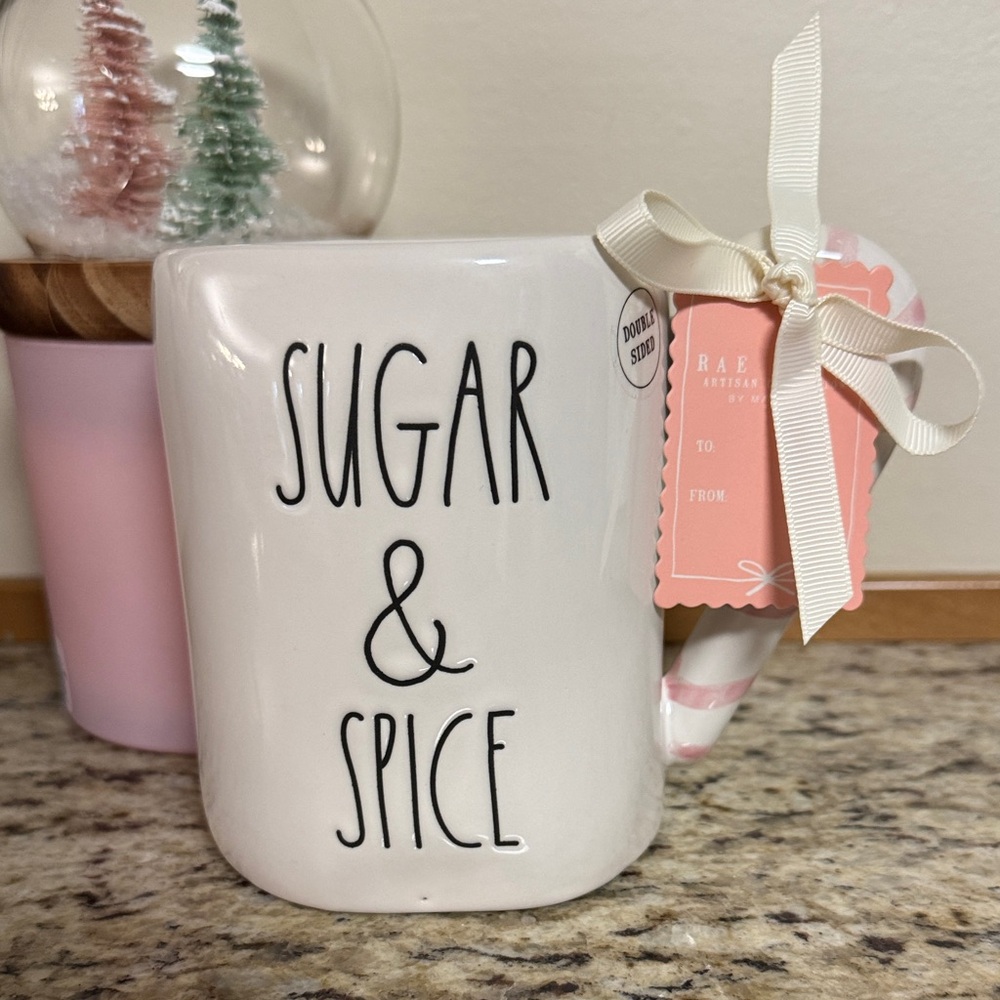 Rae Dunn Sugar & Spice Mug with Nutcracker